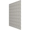Ekena Millwork 19 5/8in. W x 19 5/8in. H Coralie EnduraWall Decorative 3D Wall Panel Covers 2.67 Sq. Ft. WP20X20CIDST - alternate 4